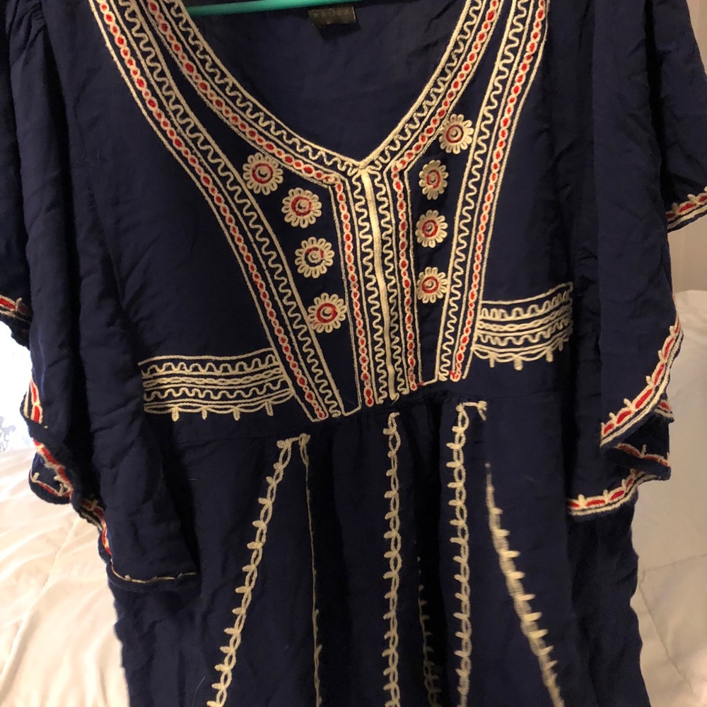 Embroidered Boutique Top